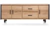 Happy@Home - Brooklyn - Industrieel - dressoir 240 cm - 3-deuren + 2-laden