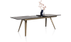 Henders and Hazel - City - Industrieel - uitschuiftafel 190 (+ 50) x 100 cm