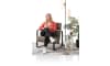 Happy@Home - Barletta - Industrieel - fauteuil - zwart frame