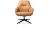 XOOON - Vernon - fauteuil met draaifunctie - lage rug