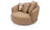 XOOON - Cervos - fauteuil draaibaar - rond 130cm incl. 1 kussen 60x60 + 1 kussen 45x45