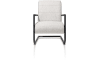 Henders and Hazel - Angelica - Industrieel - bijzetfauteuil + zwart frame (ROB)