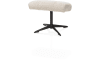 Henders & Hazel - Torino - fauteuil (incl. pouf) - graphite
