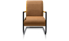 Henders and Hazel - Angelica - Industrieel - bijzetfauteuil + zwart frame (ROB)