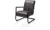 Henders and Hazel - Angelica - Industrieel - bijzetfauteuil + zwart frame (ROB)
