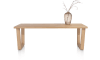 Henders & Hazel - Nyborg - Tisch 200 x 100 cm - rechteckige Tischplatte - V-Fuß Holz