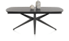 Henders & Hazel - Lazio - table a rallonge 200 x 100 cm (+ 2 x 40 cm.)