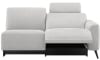 XOOON - Carini - Banken - 2.5-zits arm rechts - electrisch 1 motor + 1 hoofdsteun - bonellvering