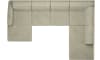 Happy@Home - Hartford - Modern - Banken - longchair + 3-zits + ottomane rechts