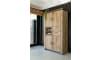 Henders & Hazel - Farmland - Rural - armoire 120 cm - 4-portes + 2-tiroirs + 2-niches (+ LED)