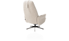 Henders & Hazel - Torino - fauteuil (incl. pouf) - graphite