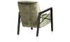 Henders and Hazel - Northon - Natuurlijk - fauteuil met houten arm vintage clay / white / black