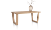 Henders & Hazel - Nyborg - Tisch 150 x 100 cm - rechteckige Tischplatte - V-Fuß Holz