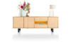 Henders & Hazel - Homestead - buffet 230 cm - 3-portes + 2-tiroirs + 1-niche (+ LED)