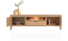 Henders & Hazel - Nystead - buffet bas 210 cm. - 2-portes + 1-tiroir + 1-niche (+ LED)