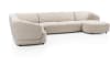XOOON - Cervo - Banken - 1 zits arm links - hoek big - 2,5 zits zonder armen - longchair gebogen rechts