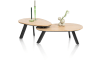 Henders & Hazel - Homestead - ensemble de 2 tables basses 90 x 60 cm / 80 x 50 cm