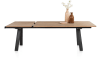 Happy@Home - Zade - uitschuiftafel 170 (+ 60) x 100cm - onderstel gaat mee naar buiten