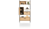 Happy@Home - Ostrava - Industrieel - roomdivider 100cm - 1-deur aan beide zijden + 2-laden T&T + 5-niches