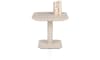 XOOON - Brianto - salontafel 50 x 50 cm - keramiek blad Travertin