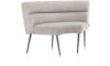 Henders & Hazel - Jace - partie d&#39;angle + confort ressorts - tissu Luton