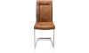 Henders & Hazel - Malene - Moderne - chaise - pied traineau inox carre