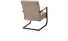 Henders and Hazel - Angelica - Industrieel - bijzetfauteuil + zwart frame (ROB)
