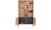 Henders & Hazel - Castello - vaisselier 123 cm - 2-portes + 9-niches (+ LED)