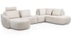 Henders & Hazel - Basento - Canapés - Meridienne gauche - appui-tete - 1 place sans accoudoir - pouf-insert - ottomane grand droit