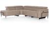 Henders & Hazel - Dolcedo - Canapés - 2.5-places accoudoir droite - parti d&#39;angle - ottomane petite gauche - tissu Oregon beige