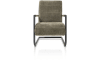 Henders and Hazel - Angelica - Industrieel - bijzetfauteuil + zwart frame (ROB)