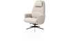 Henders & Hazel - Torino - fauteuil (incl. pouf) - graphite