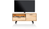 Henders & Hazel - Ridgefield - buffet bas 140 cm - 1-porte + 1-tiroir + 1-niche (+ LED)