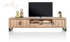 Henders & Hazel - Pavarotti - buffet bas 240 cm - 3-portes + 1-tiroir + 1-niche (+ LED)