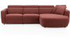 XOOON - Cantello - Banken - 2,5 zits arm links - longchair curved rechts incl. 2 armkussens