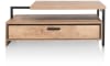 Henders & Hazel - Pavarotti - table basse 60 x 110 cm + 1-tiroir t&t + 1-niche