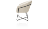 Henders and Hazel - Cayenne - Industrieel - fauteuil met metalen frame recht zwart (rob) - selected choices