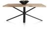 H&H - Living - Industriel - table 180 x +/- 90/100 cm