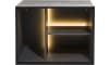 XOOON - Elements - Minimalistisches Design - Box 45 x 60 cm. - Holz - zum aufhängen + 3-Nischen + Led