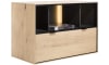 XOOON - Elements - Design minimaliste - box 60 x 90 cm. - a suspendre + 1-tiroir + 3-niches + led