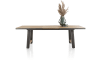 H&H - Farmland - Rural - table à rallonge 190 (+ 60) x 100 cm