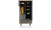 H&H - Cubo - Moderne - armoire 100 cm - 3-portes + 1-tiroir + 5-niches (+ LED)