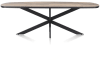 Henders & Hazel - Avalox - Industriel - table ovale 180 x 110 cm