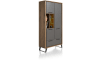 Henders & Hazel - Cubo - Moderne - armoire 100 cm - 3-portes + 1-tiroir + 5-niches (+ LED)