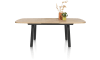 H&H - Pavarotti - table à rallonge 190 (+ 60) x 110 cm