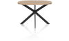H&H - Pavarotti - table de bar 130 x 110 cm (hauteur: 92 cm)