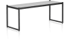 XOOON - Modali - Skandinavisches Design - Couchtisch 100 x 38 cm - Glas - hoch