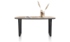 H&H - Avalox - Industriel - table de bar ovale 240 x 110 cm