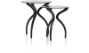 H&H - Coco Maison - Quint jeu de 2 tables d&#39;appoint H45-H40