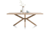 H&H - Quebec - Pur - table 180 x 100 cm - pieds en bois